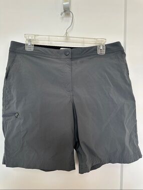 L.L. Bean Women's Charcoal Travel Shorts